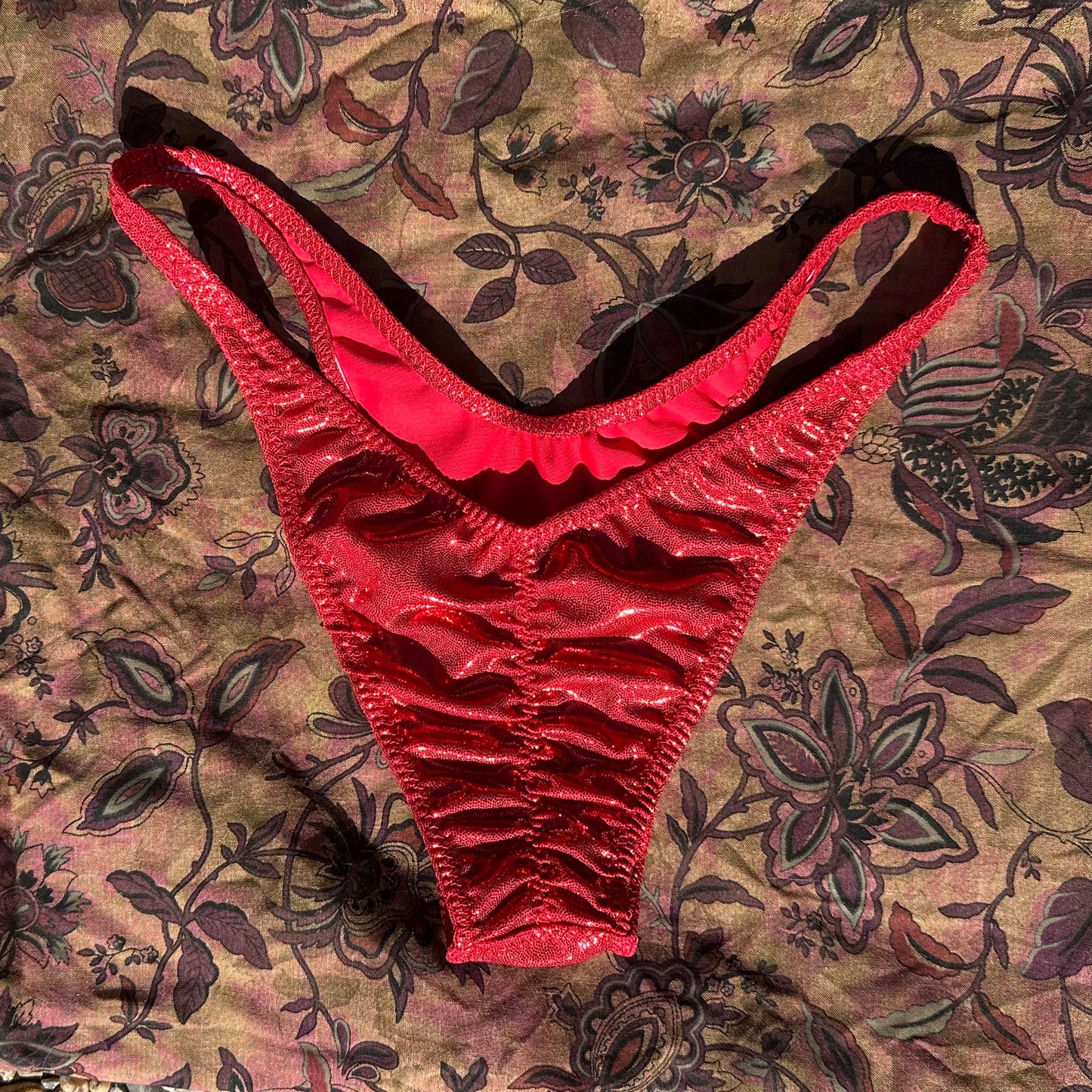Small handmade bikini bottoms pole wear