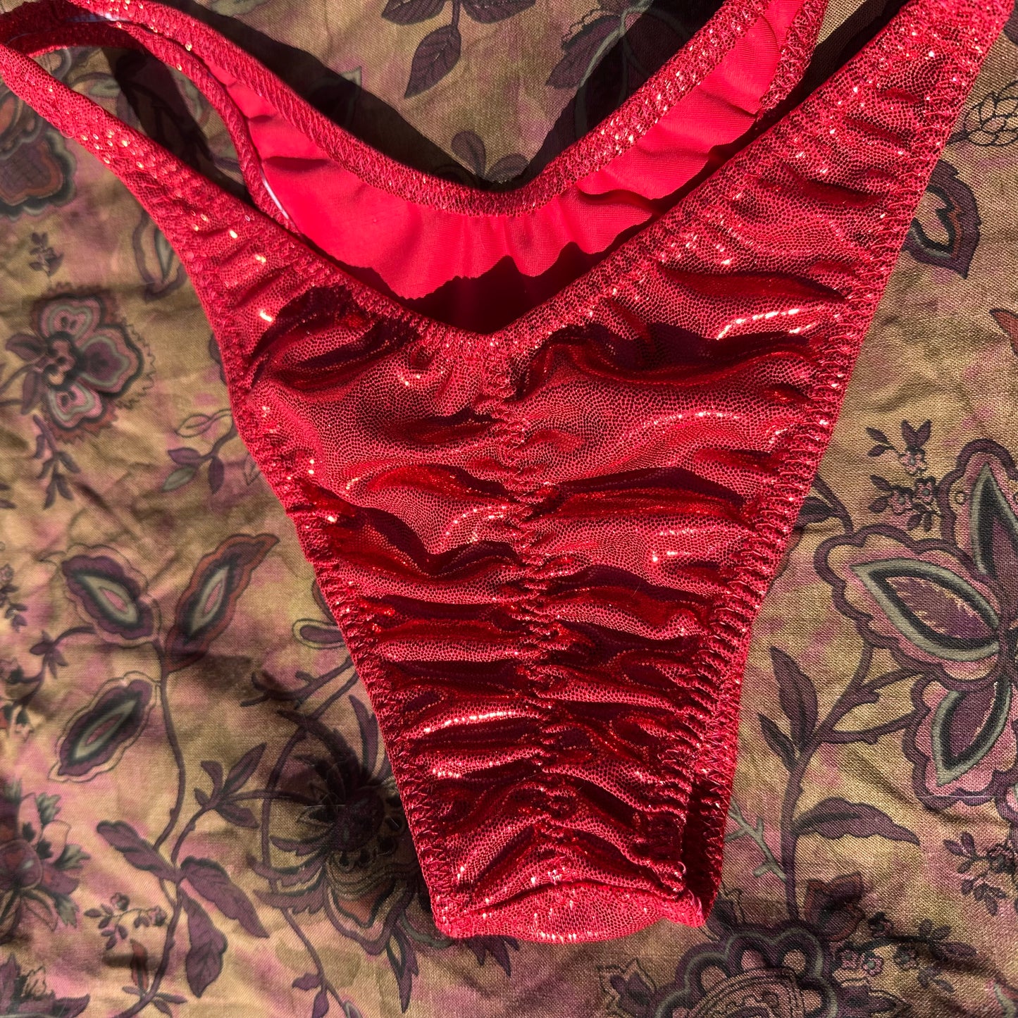 Small handmade bikini bottoms pole wear