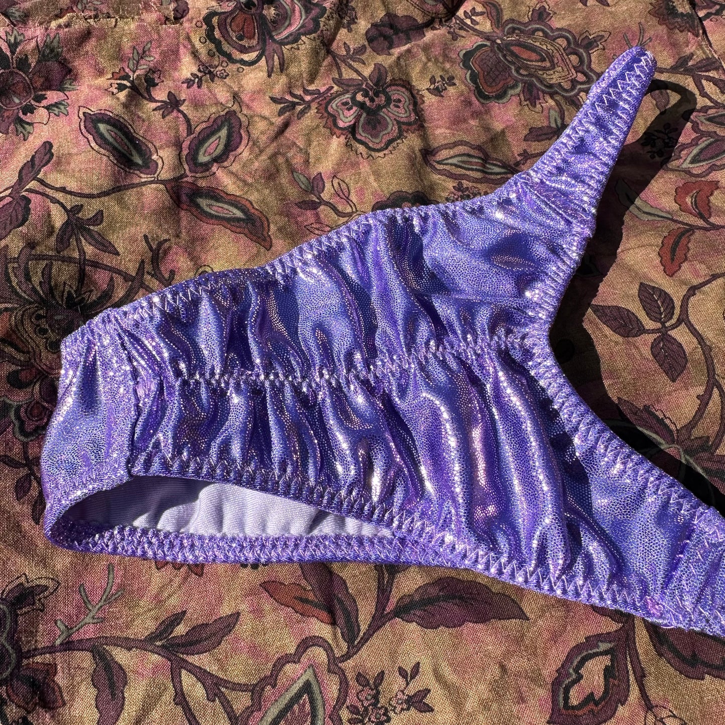 Small handmade bikini bottoms pole wear