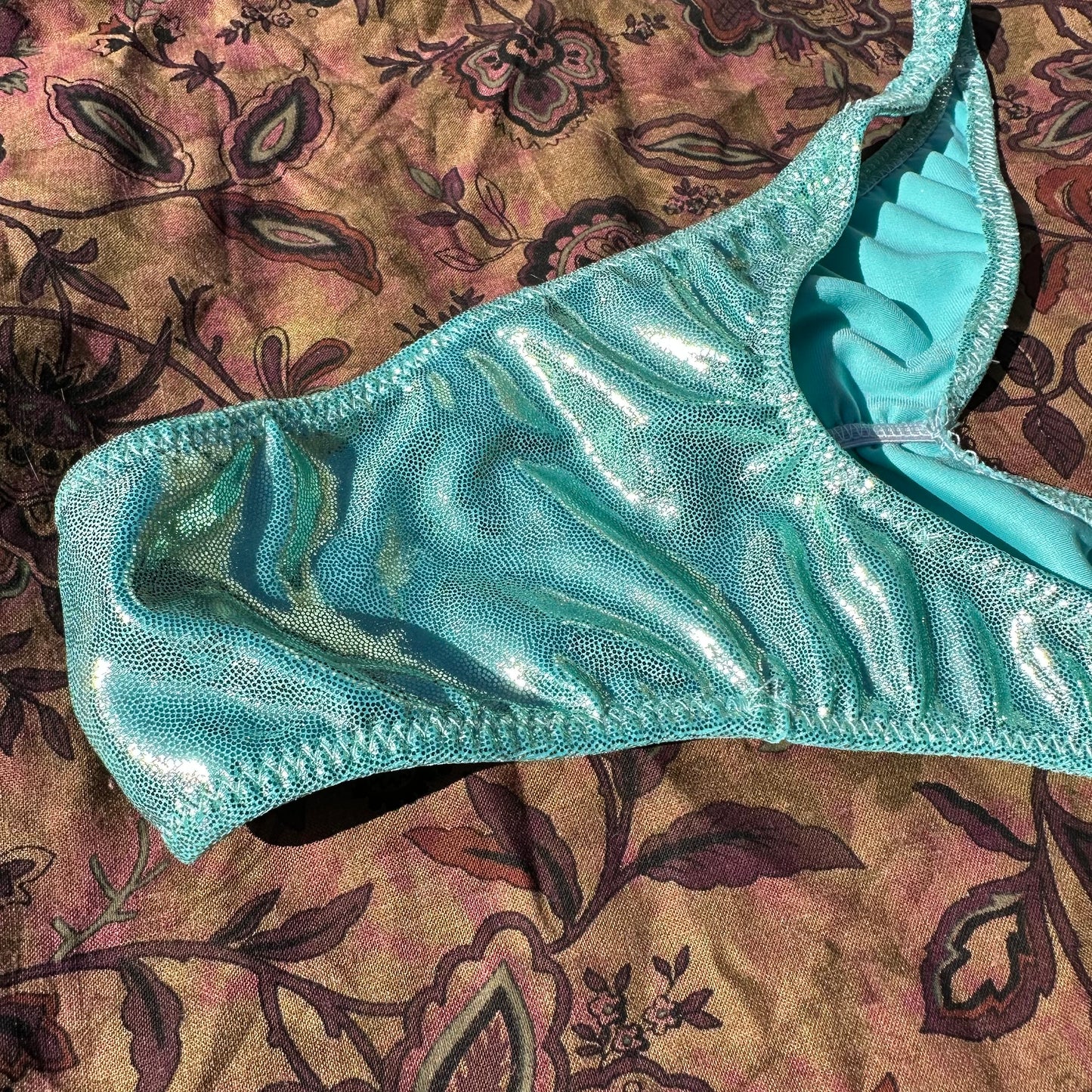Small handmade bikini bottoms pole wear