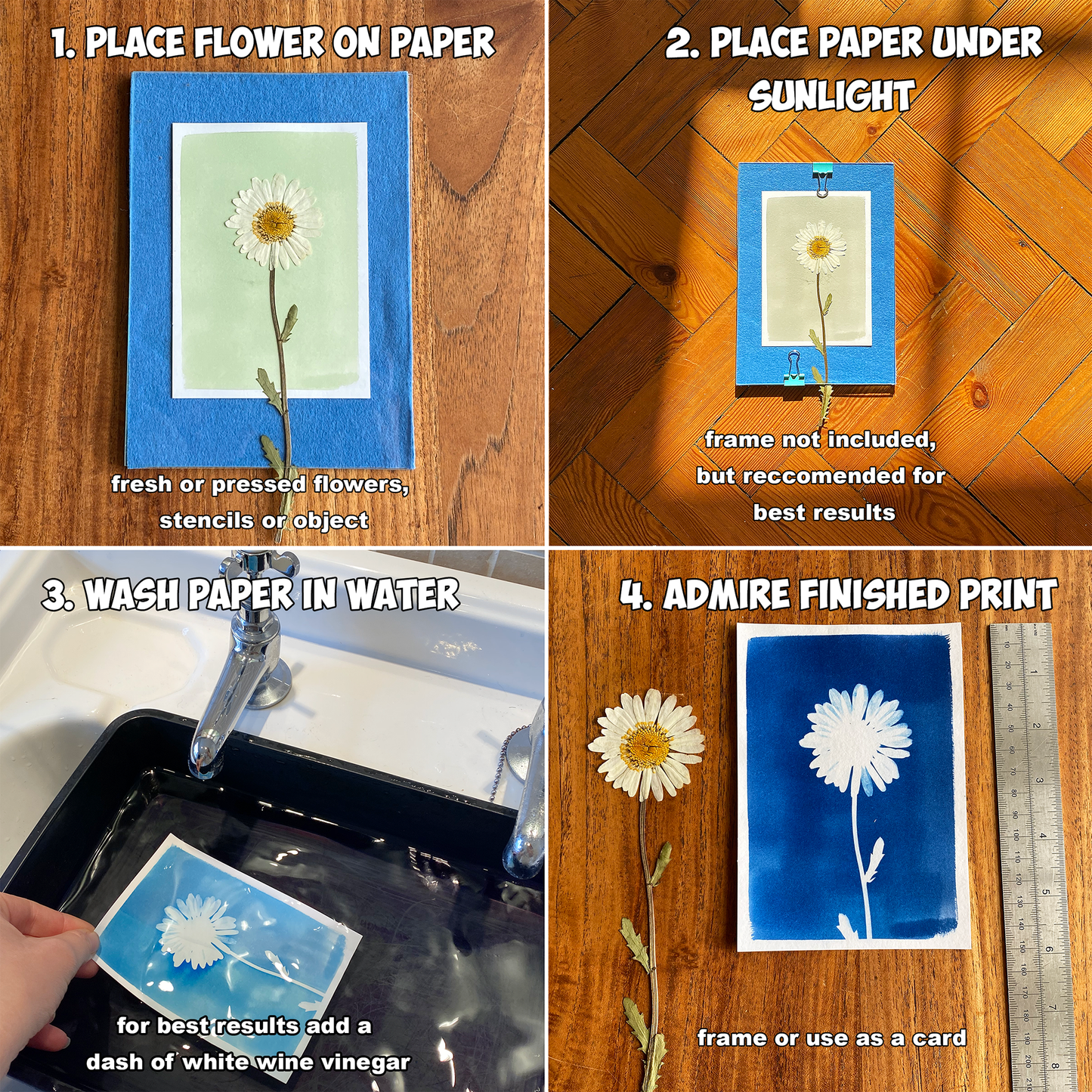 Peace Cyanotype Kit (for donation)