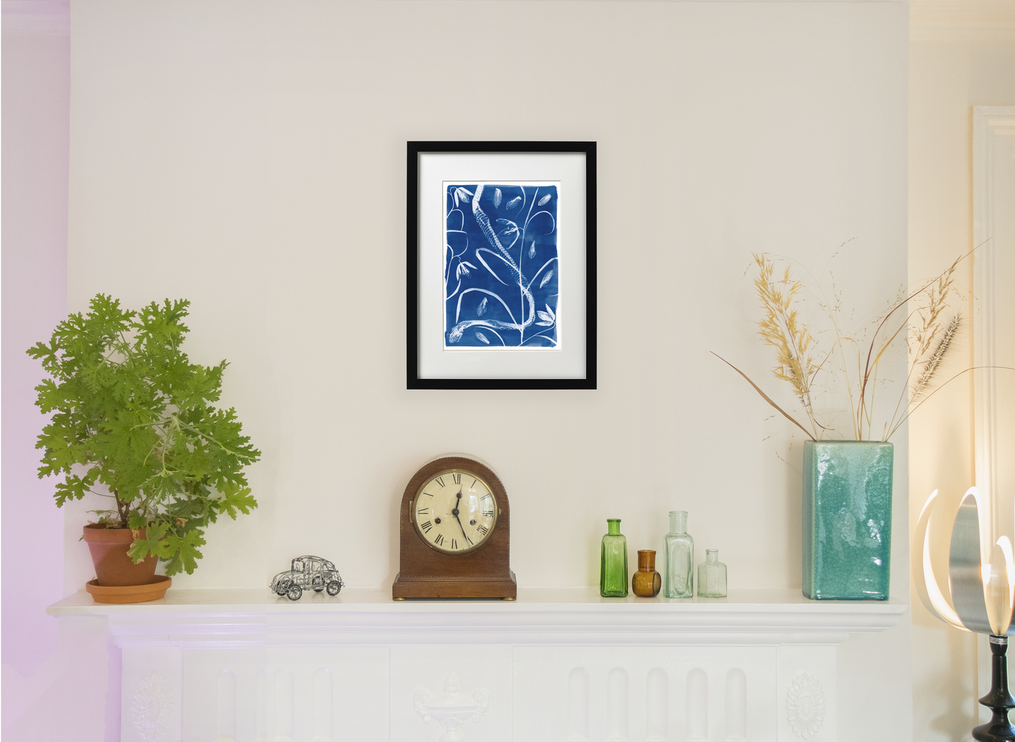 Snake Shed and Snake Head Fritillary Print