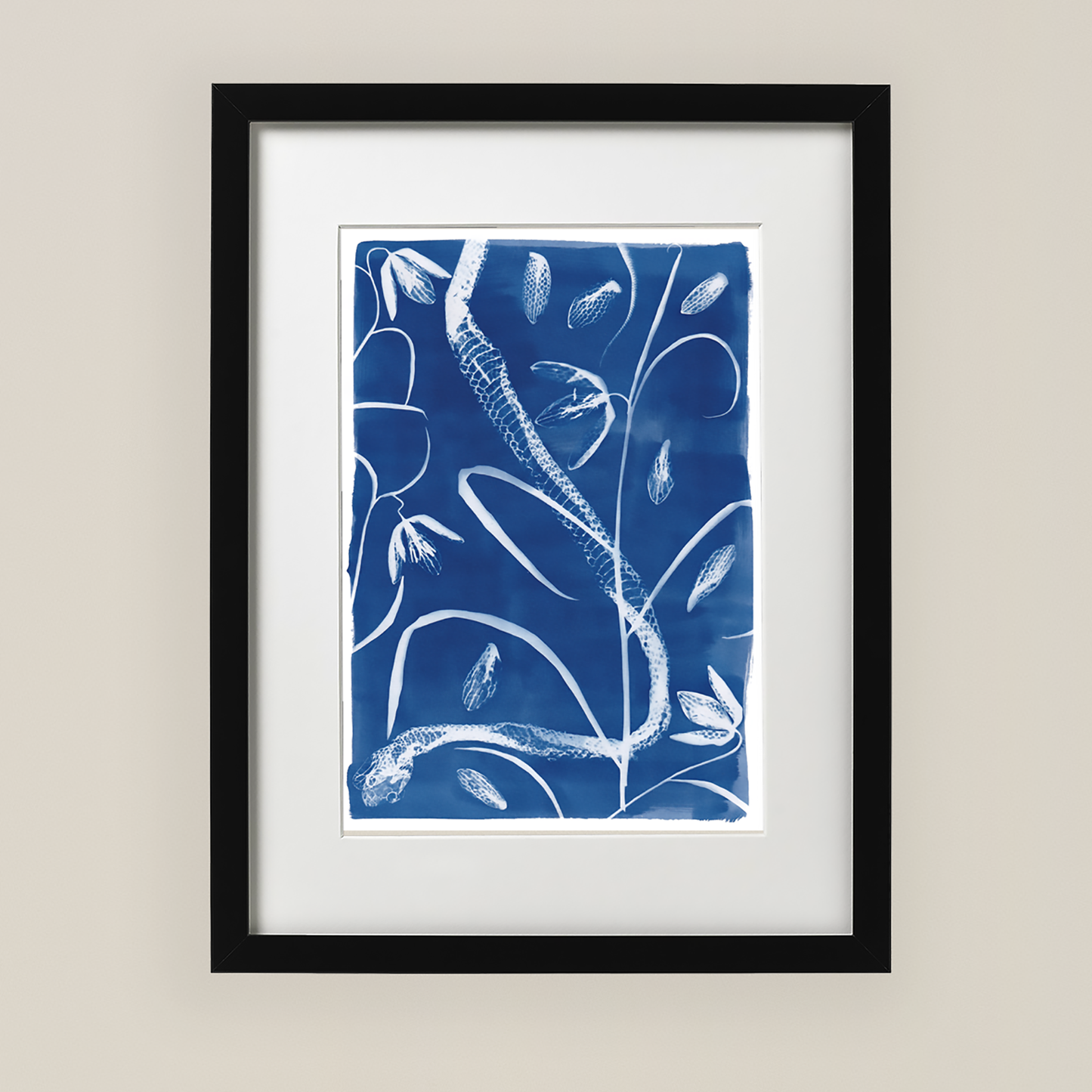 Snake Shed and Snake Head Fritillary Print