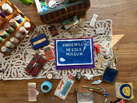 Cyanotype Workshop at Forge Mill Needle Museum   