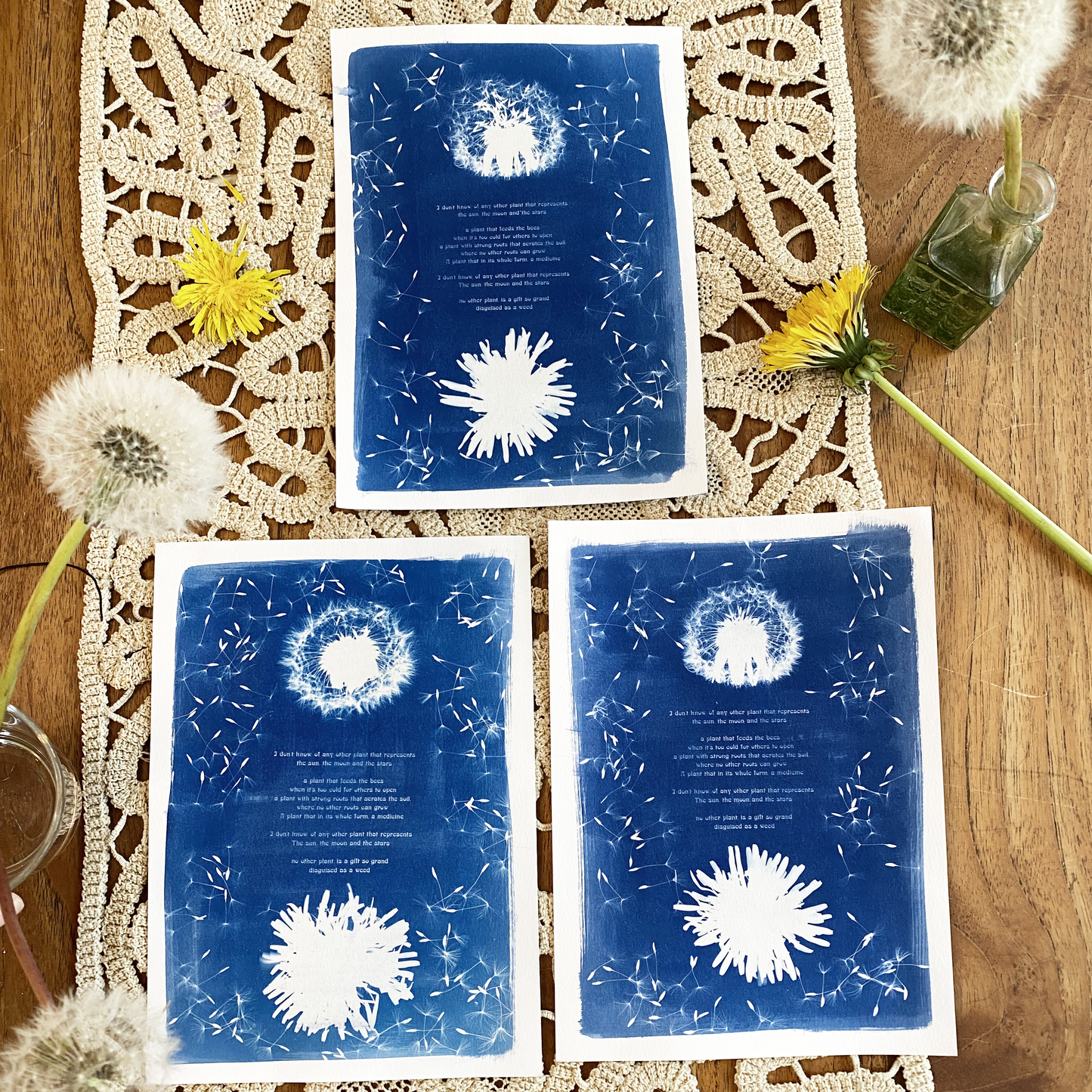 Dandelion Celestial Print