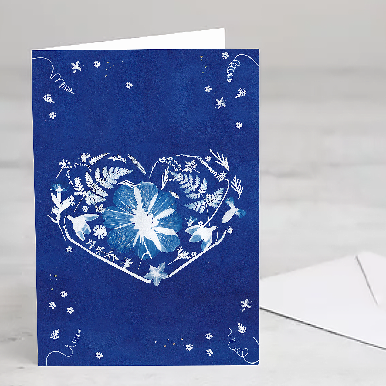 Valentines Gold Foil Card